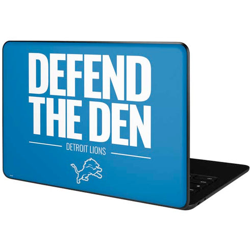 NFL Detroit Lions Team Motto Google Pixelbook Go Skin